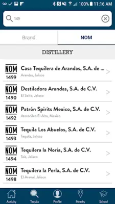 Tequila Matchmaker android App screenshot 1